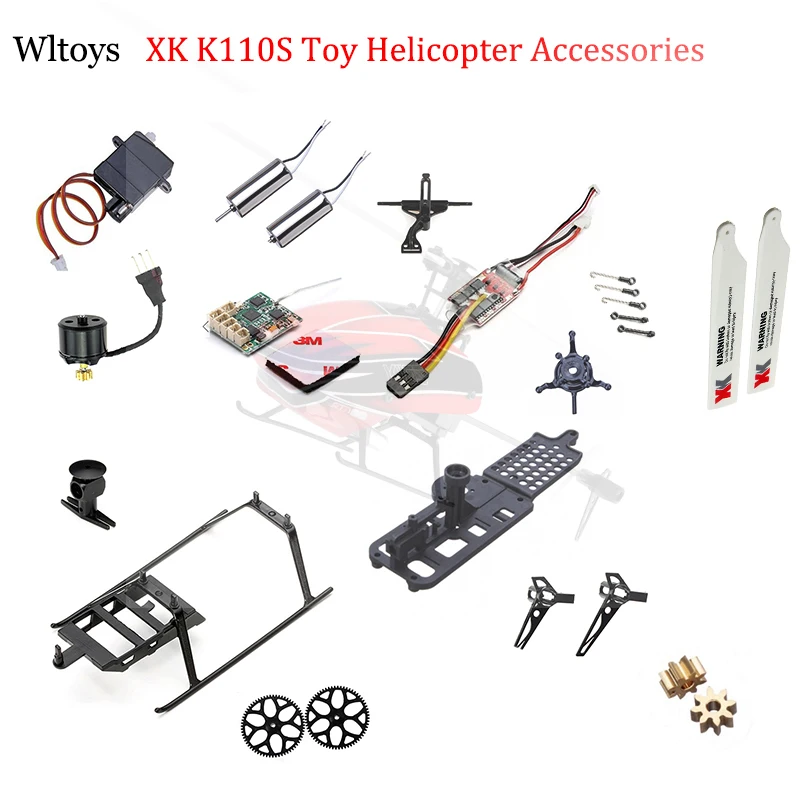 Original Wltoys XK K110S RC He - Rc Helicopter Gyro review and price
